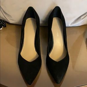 Marc Fischer suede block heels